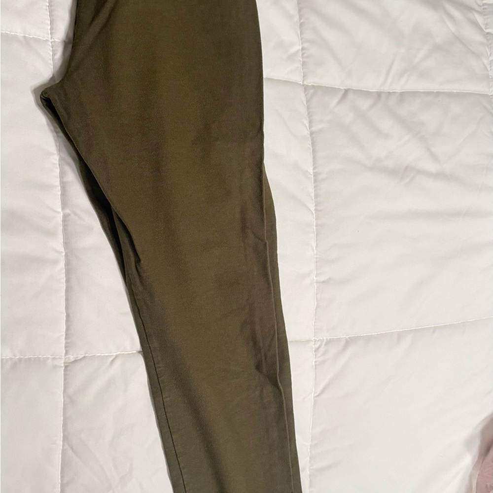 Eileen Fisher Khaki Trousers